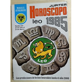 Horóscopo 1985 Jupiter. Tauro